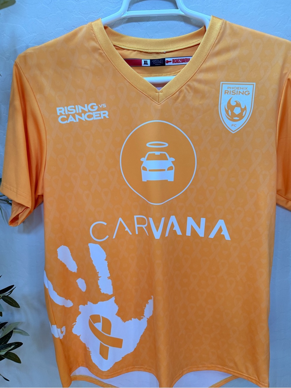 Phoenix Rising FC Carvana Orange Soccer Jersey